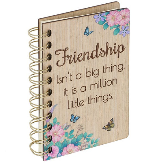JD Woodland Bloom Notebook Friendship