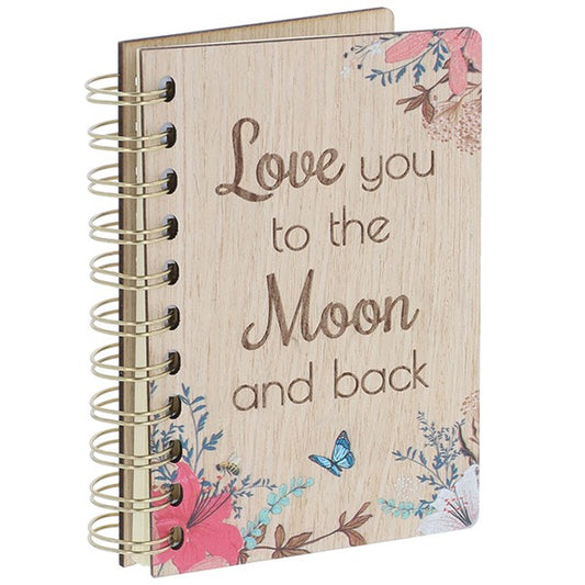 JD Woodland Bloom Notebook Love
