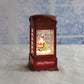 ST LED Santa Phone Box Spinner 16cm
