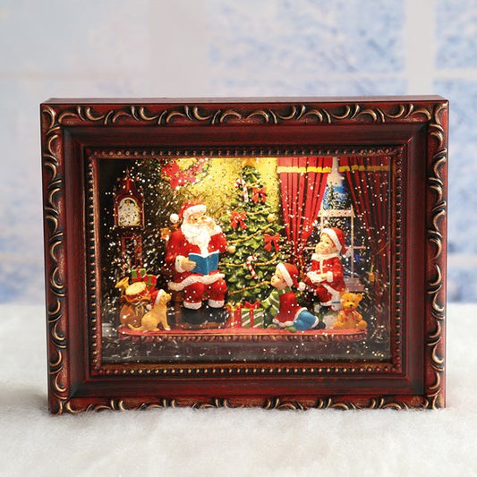 ST Santa Frame Spinner 24.5cm