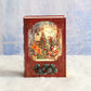 ST LED Santa Book Spinner 19cm