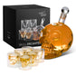 OS Skull Whiskey Decanter Set