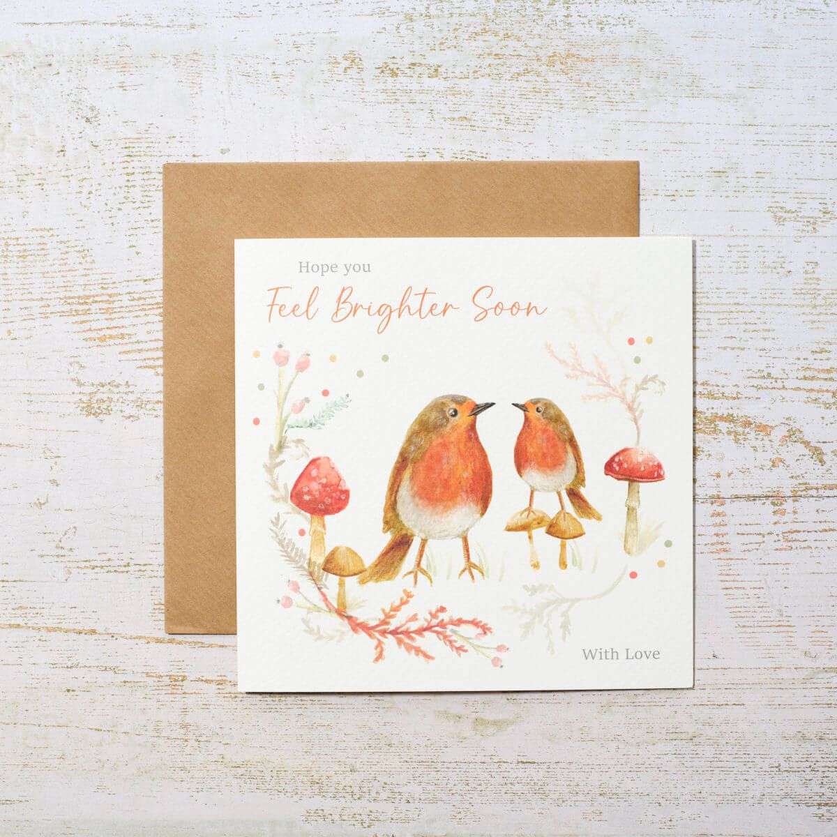 RL Woodland Robins Hope You Feel Brighter