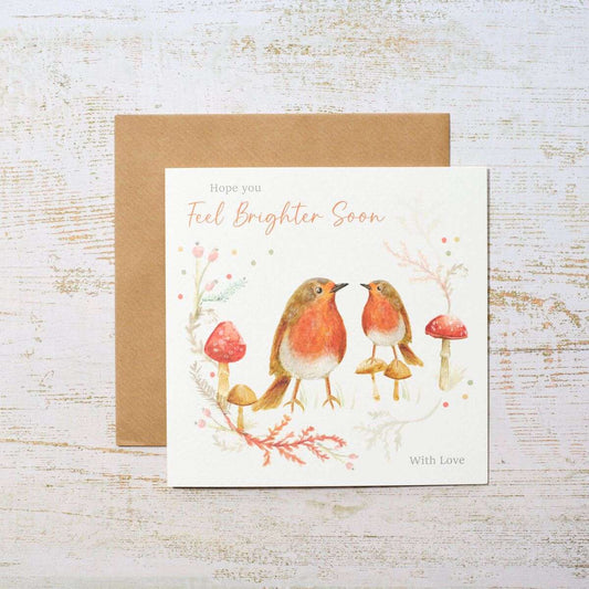 RL Woodland Robins Hope You Feel Brighter