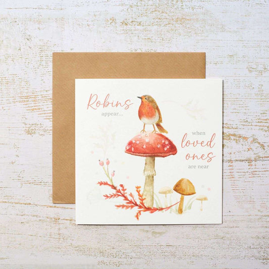 RL Woodland Robins Appear Card