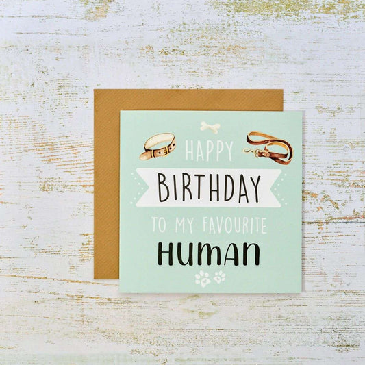 RL Happy Birthday Favourite Human Card