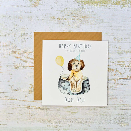 RL Happy Birthday Best Dog Dad Card