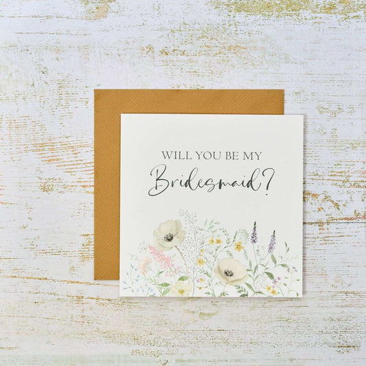 RL Will You Be My Bridesmaid Card