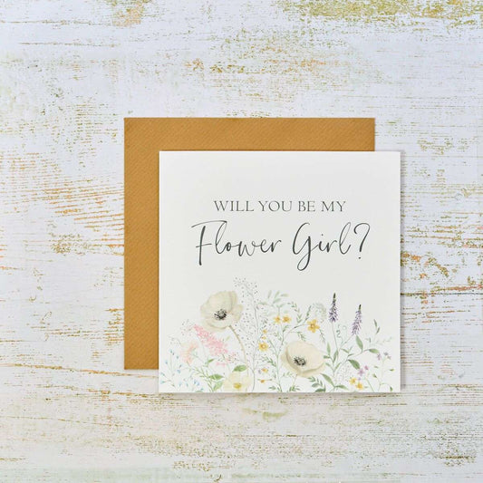 RL Will You Be My Flower Girl Card