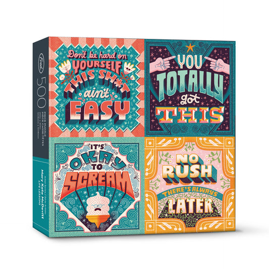 WDP Fred Life Lessons Puzzle 500pc