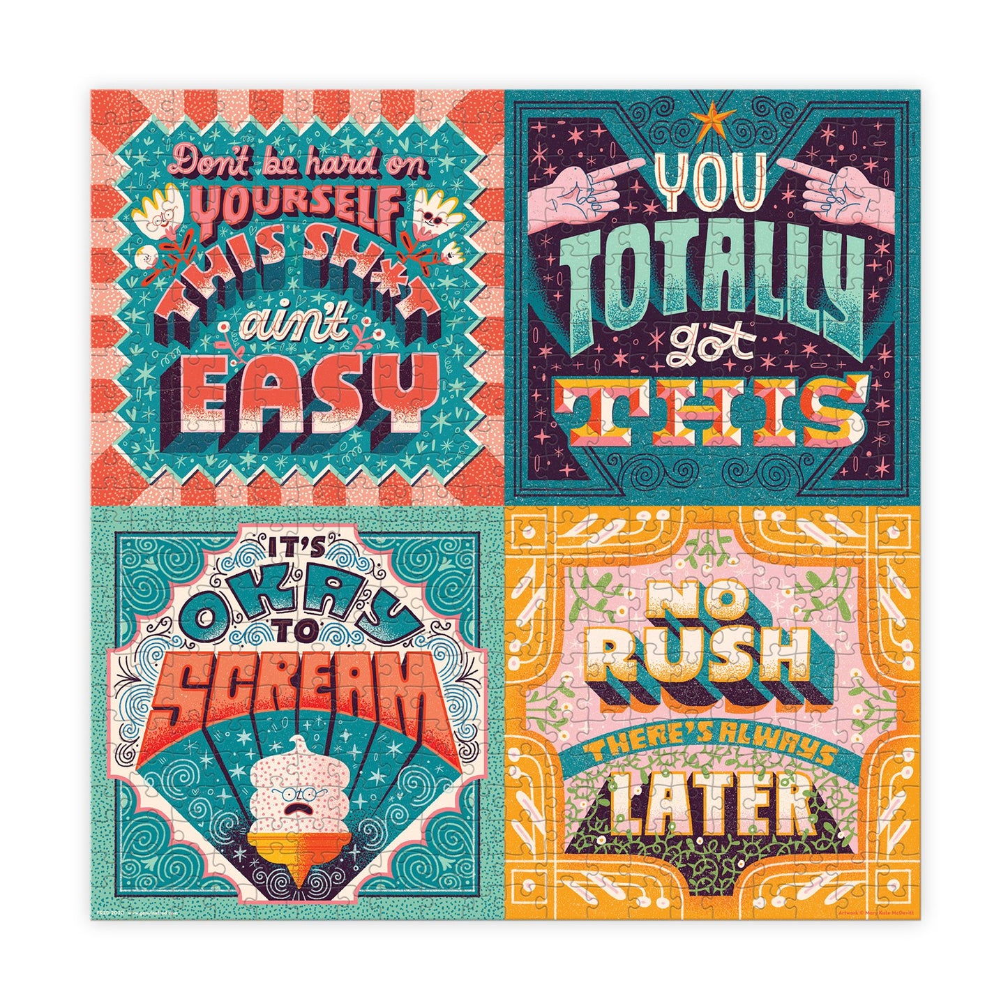 WDP Fred Life Lessons Puzzle 500pc