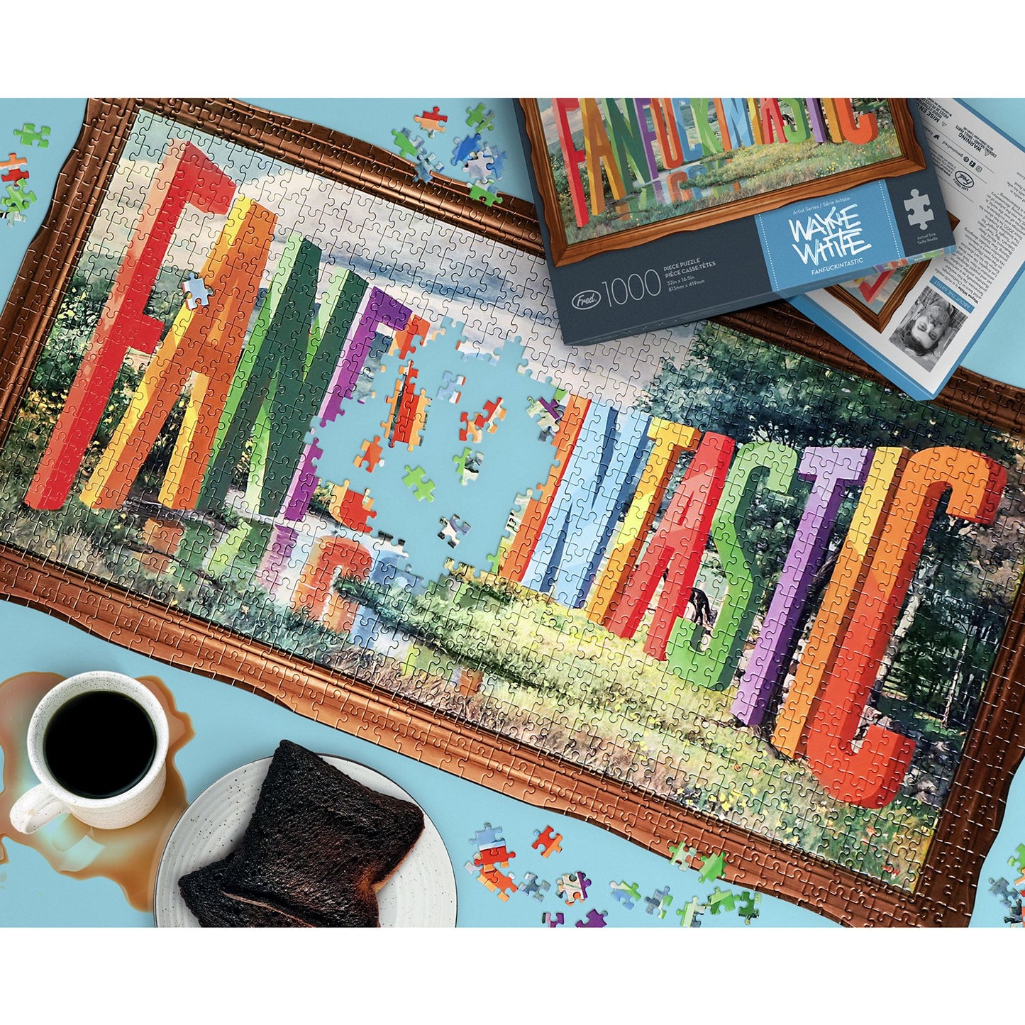 WDP Fred Fanfckntastic Puzzle - 1000pc