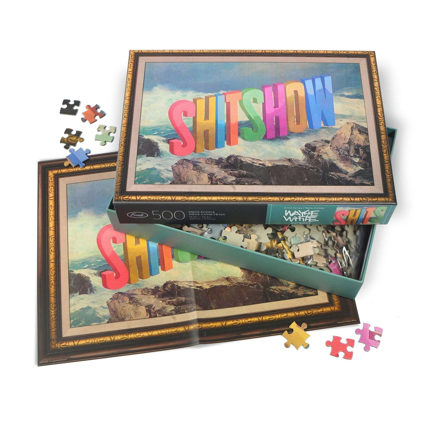 WDP Fred Shitshow Puzzle - 500pc