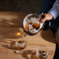 OS Globe Whiskey Decanter Set