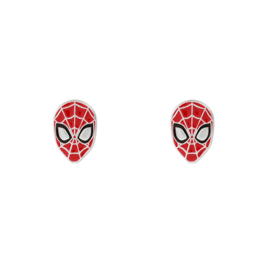 Disney Marvel Spiderman Enamel Earrings SS925