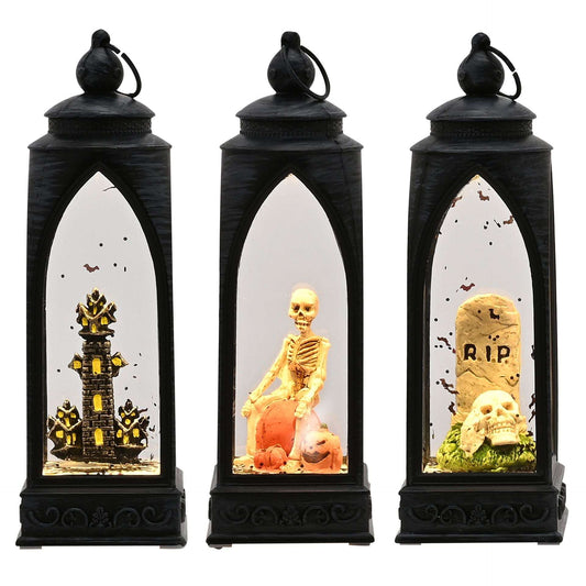 WDP LED Mini Lanterns 3 asst