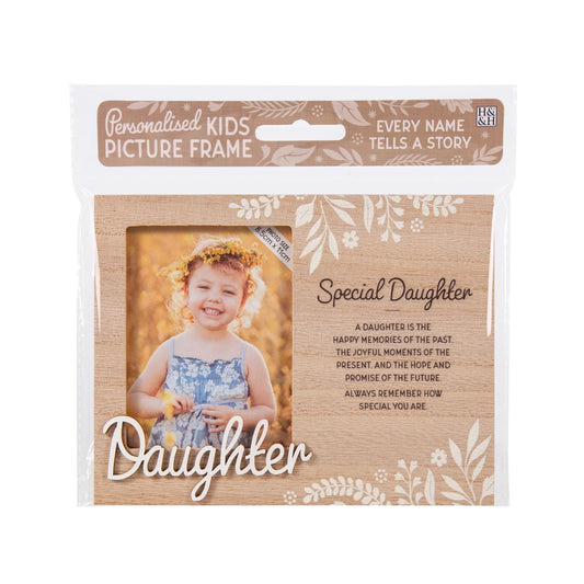 H&H Personalised Frame - Special Daughter