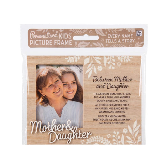 H&H Personalised Frame - Mother & Daughter