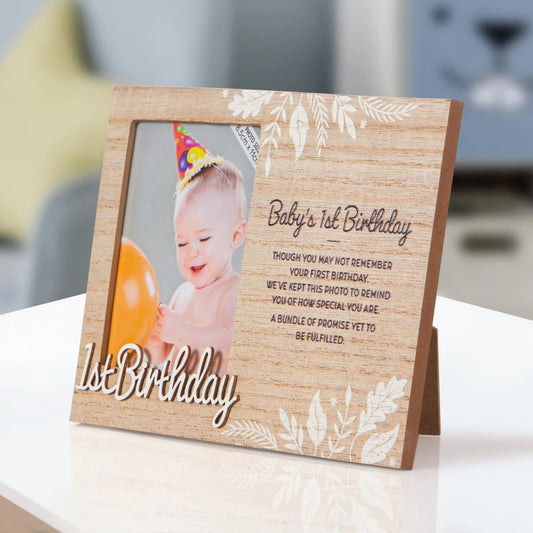 H&H Personalised Frame - 1st Birthday