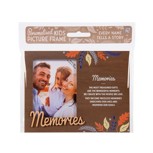 H&H Personalised Frame - Memories