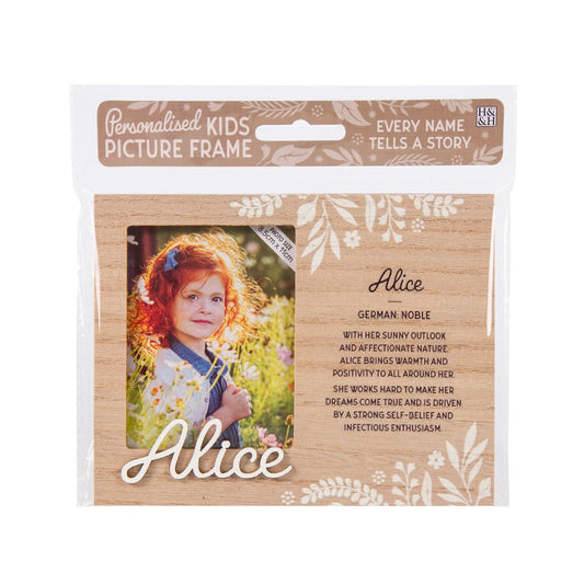 H&H Personalised Frame - Alice