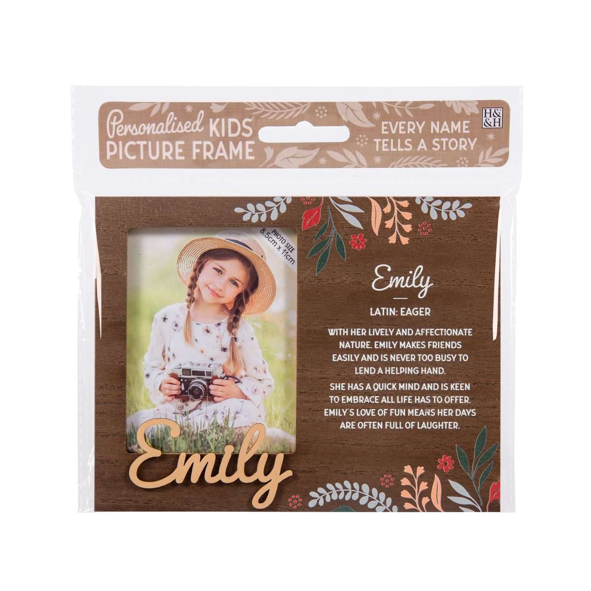 H&H Personalised Frame - Emily