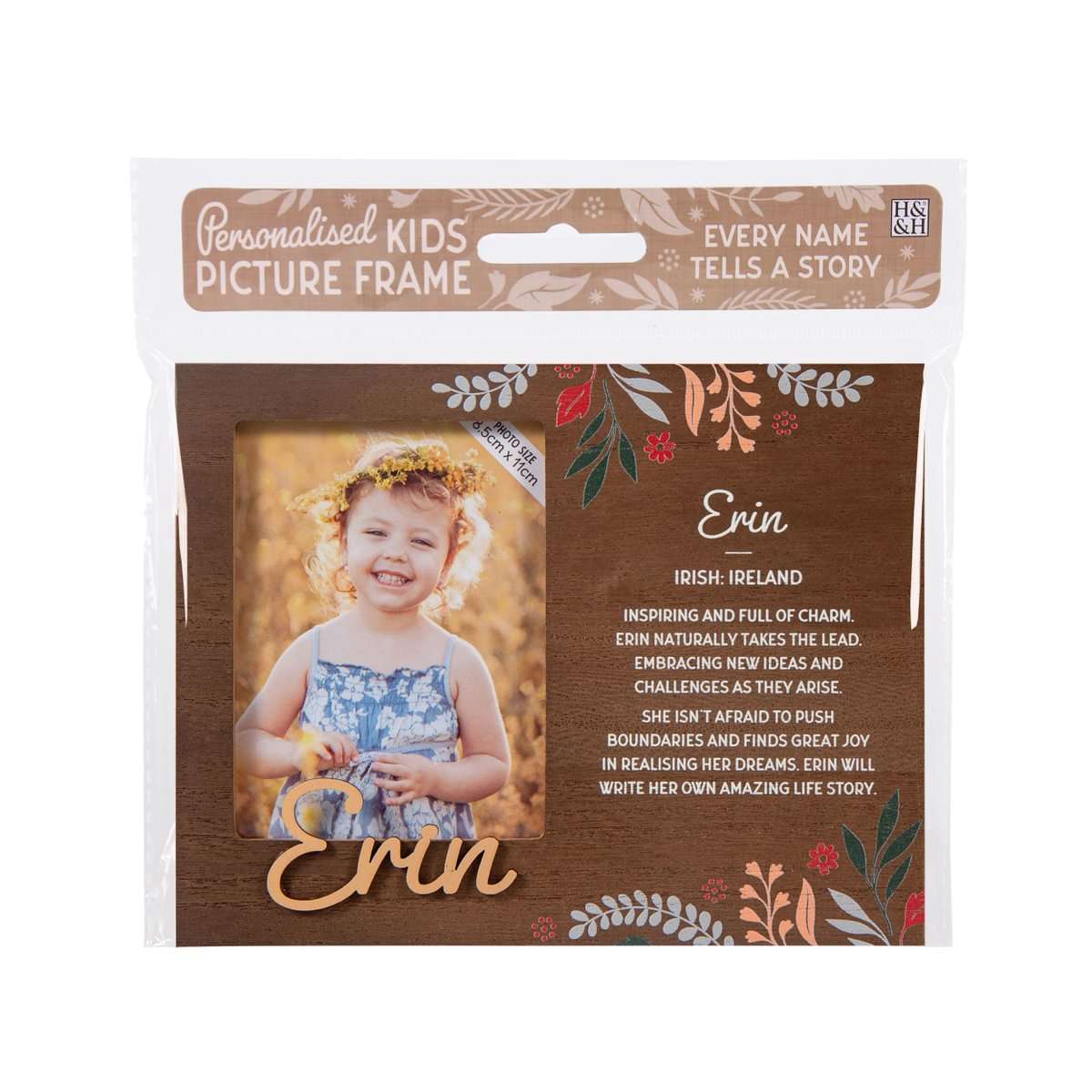 H&H Personalised Frame - Erin