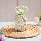 Cottage Garden Stoneware Shaped Vase