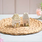 Cottage Garden Stoneware Shaped Vases Small Set of 2