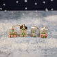 RL Christmas Market Resin Shop Hangers 4 asst