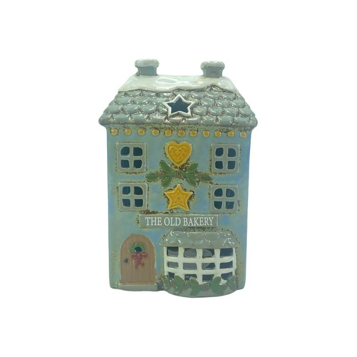 RL Stoneware Old Bakery Shop Candle Holder