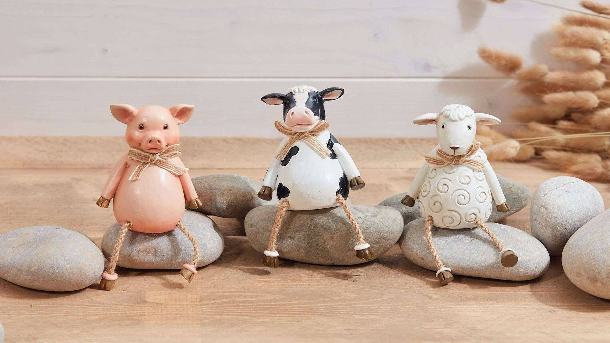 RL Farm Animal Shelf Sitter 3 Asst