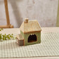 Flourish And Foliage Stoneware Sage Green With Out House Candle Holder