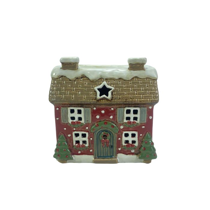 RL Stoneware House Wax Melt Burner