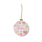 RL Baby's First Christmas Ceramic Hanger