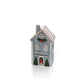 RL Blue House With Grey Roof Embossed Tealight Holder