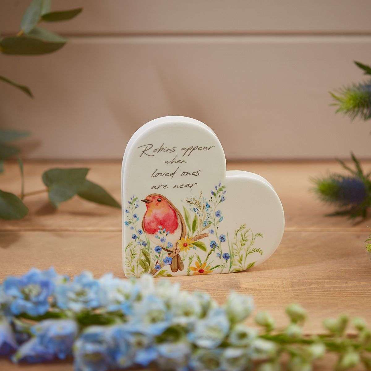 RL Robin Forget Me Not Heart Block