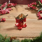 RL Robin Resin Bow Ornament