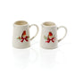 RL Robin Embossed Stoneware Decorative Mini Jug 2 asst