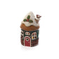 RL Stoneware Fairy House With 3D Robin Candle Holder