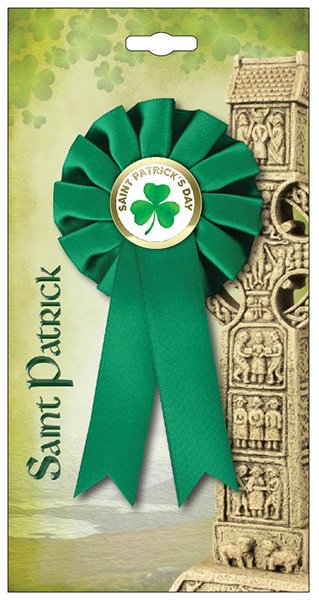 CBC Patricks Day Rosette Shamrock Image