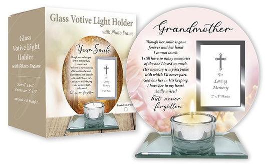CBC Votive Holder Photo Grandmother