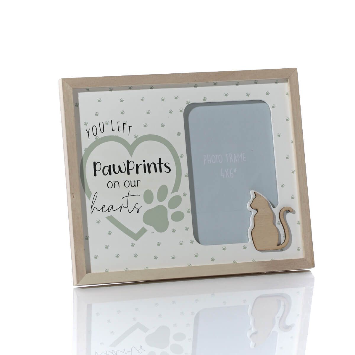 RL You Left Paw Prints Photo Frame Cat