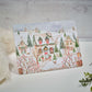 RL Snowy House Scene Placemat Box of 4