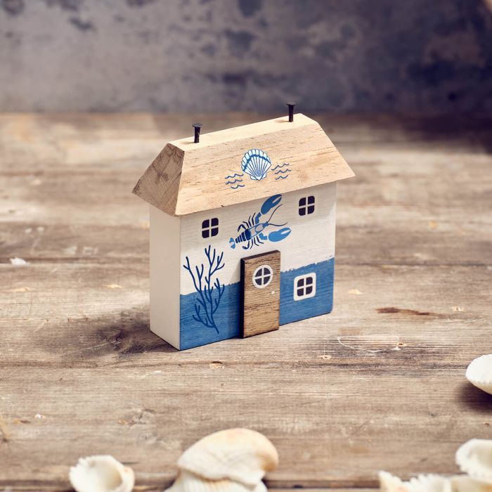 RL Lobster Love Wooden Decorative House Ornament