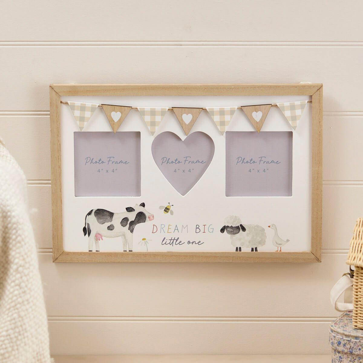 RL Farm Dream Big Triple Photo Frame