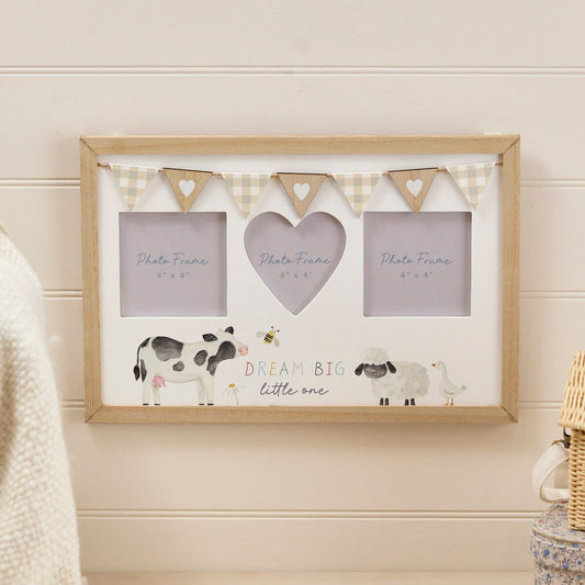RL Farm Dream Big Triple Photo Frame