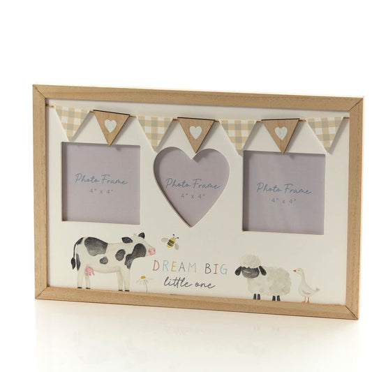 RL Farm Dream Big Triple Photo Frame