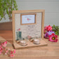 RL Robins Wood Framed Double Tealight Holder
