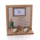 RL Robins Wood Framed Double Tealight Holder